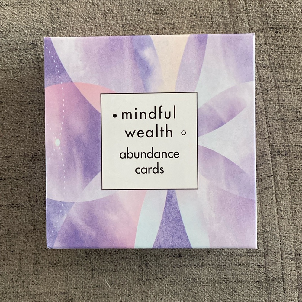 Mindful Wealth Abundance Cards